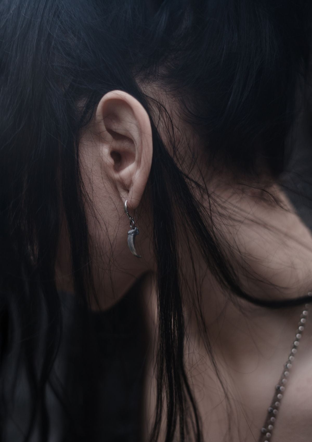 Sigyn - Fox claw earrings in solid sterling silver