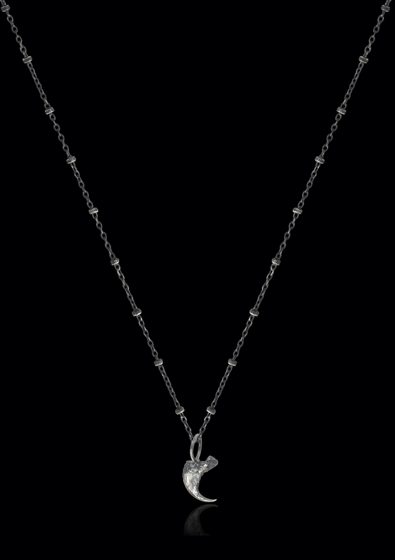 Ferae - Silver cat claw necklace in solid sterling silver