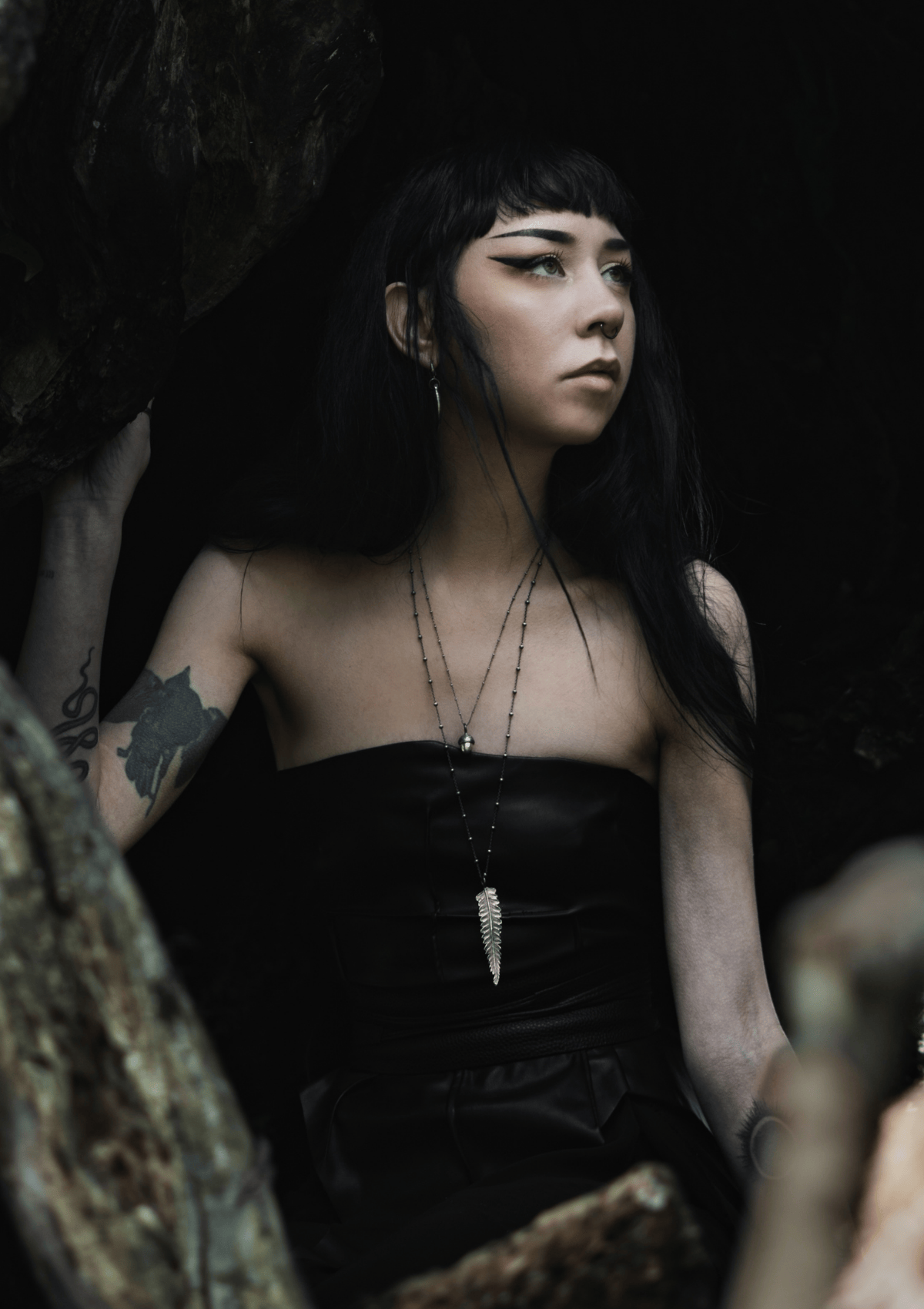 Draoidh - Acorn necklace in solid sterling silver